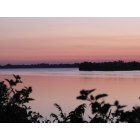 Grosse Ile: sunrise over the river