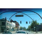 Brocton: The Arch over Main Street in Brocton, New York