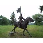 Highwood: General Sheridan at Fort Sheridan Parade Ground
