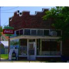Hamilton: Old Drug Store Hamilton Kansas taken 8/23/09