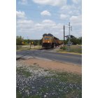 New Braunfels: : Train about to cross the Comal River in New Braunfels, TX.