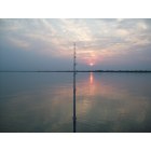 San Leon: sunset at the sunset