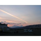 Dallesport: Columbia Gorge Airport Summer Sunset 2009