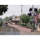 New Hope: New Hope, PA. A historic train station
