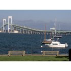 Newport: : Newport Bridge & Boats in Harbor