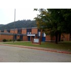 East Bank: The middle school in East Bank.