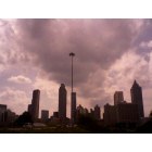 Atlanta: : Skyline before the rain
