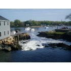 Cohasset: A dazzling day in May 2008 yielded this scene at the rapids on Cohasset Harbor