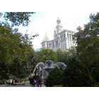 New York: : City Hall Park /Down Town/