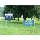 Jewett: Jewett City and Park Signs