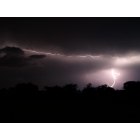 Newark: Lightning from a storm on September 21, 2009 taken from my back porch.