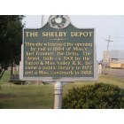 Shelby: Historical Marker in Shelby, Mississippi