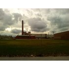 West Milwaukee: Taken from S side of Target Park Lot facing west. (Former Chain Belt Factory?)