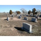 Floyd: Floyd Cemetery after range fire swept through area, 2005