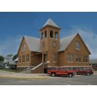 Scranton: The United Methodist Church was built in 1903 but is now handicap accessable.