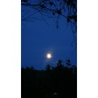 Gilford: Moon from Smith Cove - Gilford, NH