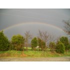Caneyville: Rainbow after rain storm outside my house