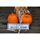 McCall: Pumpkins at a shop