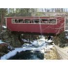 Covered Bridge in Southford Falls State Park  Oxford-Southbury line