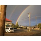 Priest River: : Double Rainbow in Priest River