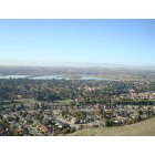 Fremont: View of the Quarry Lakes from the Niles hills in Fremont