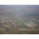 Montoursville: This is a picture of the northern part of Montoursville, The creek is running alon Rt87 and the bridge is at the game farm on 973. Picture was takem in the fall 0f 2009