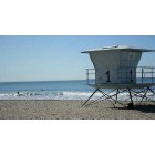 Oceanside: Lifeguard tower near the Oceanside pier