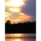 Grand Rapids: lake sunset