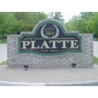Platte: Platte Boulevard sign