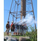 Marblehead: Glovers Regiment fires a salute