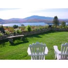 Greenville: Panoramic view of Moosehead Lake from Blair Hill Inn, Greenville ME