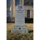 Comanche: Confederate Veterans Memorial, in front of the Comanche County Courthouse, Comanche, Texas