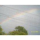Pembroke: A rainbow above our house