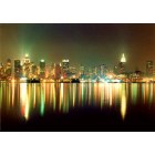 Lockport: Manhattan Skyline At Night