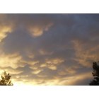 Buffalo: Mammatus Clouds at Sundown in Buffalo