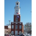 Winnsboro: Clock Tower in the town of Winnsboro