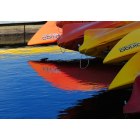Newton: Canoes and kayaks at the Newton Boathouse in Auburndale