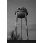 Wellman: The Water Tower in Wellman, IA.