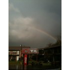 West Columbia: rainbow over Loggins Ct. apts.