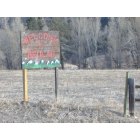 Beulah Valley: : Sign says it all Feb 2010