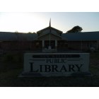 New Waverly: The public library.