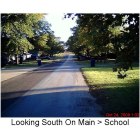 Washington: Main Street Looking South Toward High School