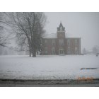 Westfield: Union Bible Academy under snow