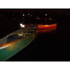 Minneapolis: : Canoes on Lake Calhoun