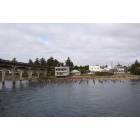 Florence: Vestige of Dock Near Siuslaw River Bridge in Florence, OR