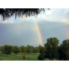 Ada: A stunning rainbow graces the local County Cllub.