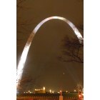 St. Louis: St Louis Arch at night - Dec 2008