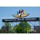 Speedway: Main entrance to Indianapolis Motor Speedway