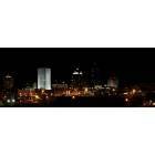 Rochester: : Skyline at Night with Troup Howell Bridge