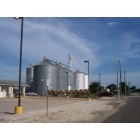 Crawford: Grain silos in downtown Crawford